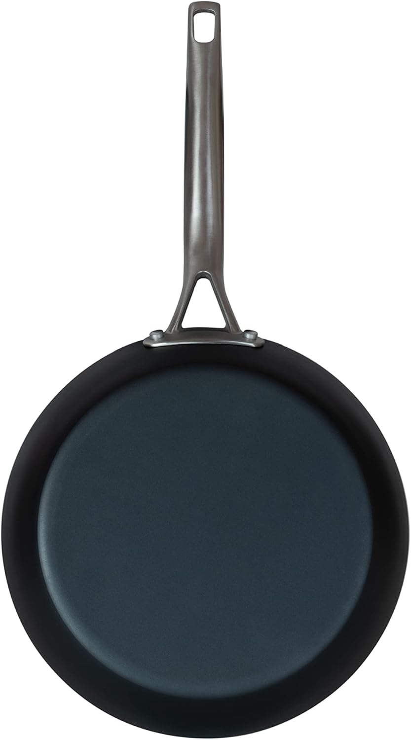 Lagostina Blue Carbon Steel, 24cm Skillet, high Heat Resistance, Multi-hob Including Induction, Oven Safe
