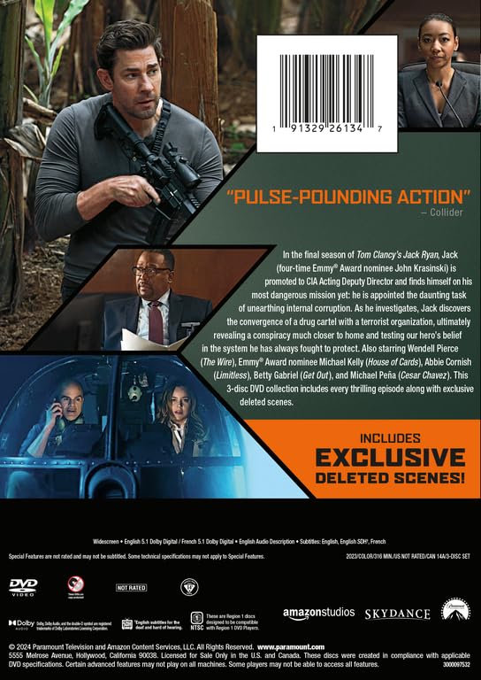 Jack Ryan Season 4 (DVD)