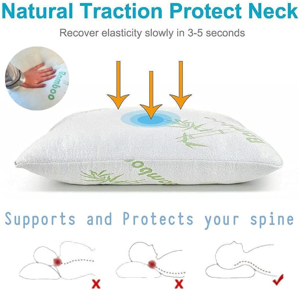 Bamboo Memory Foam Pillow