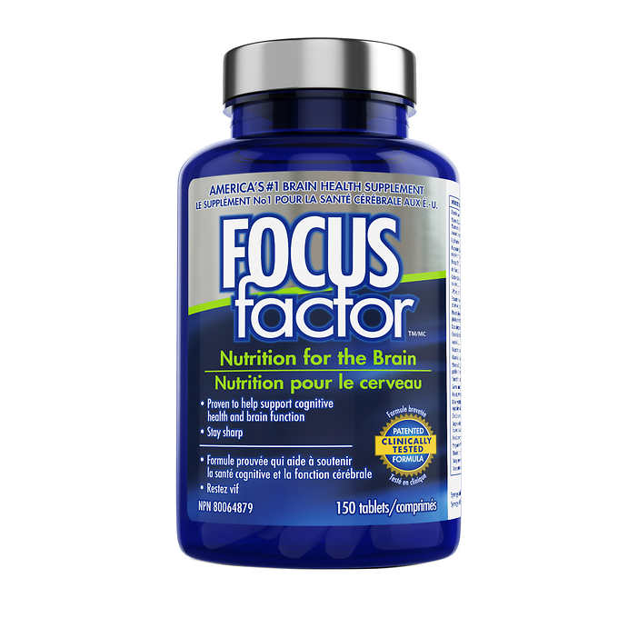 Focus Factor Nutrition for the Brain - 150 Tablets