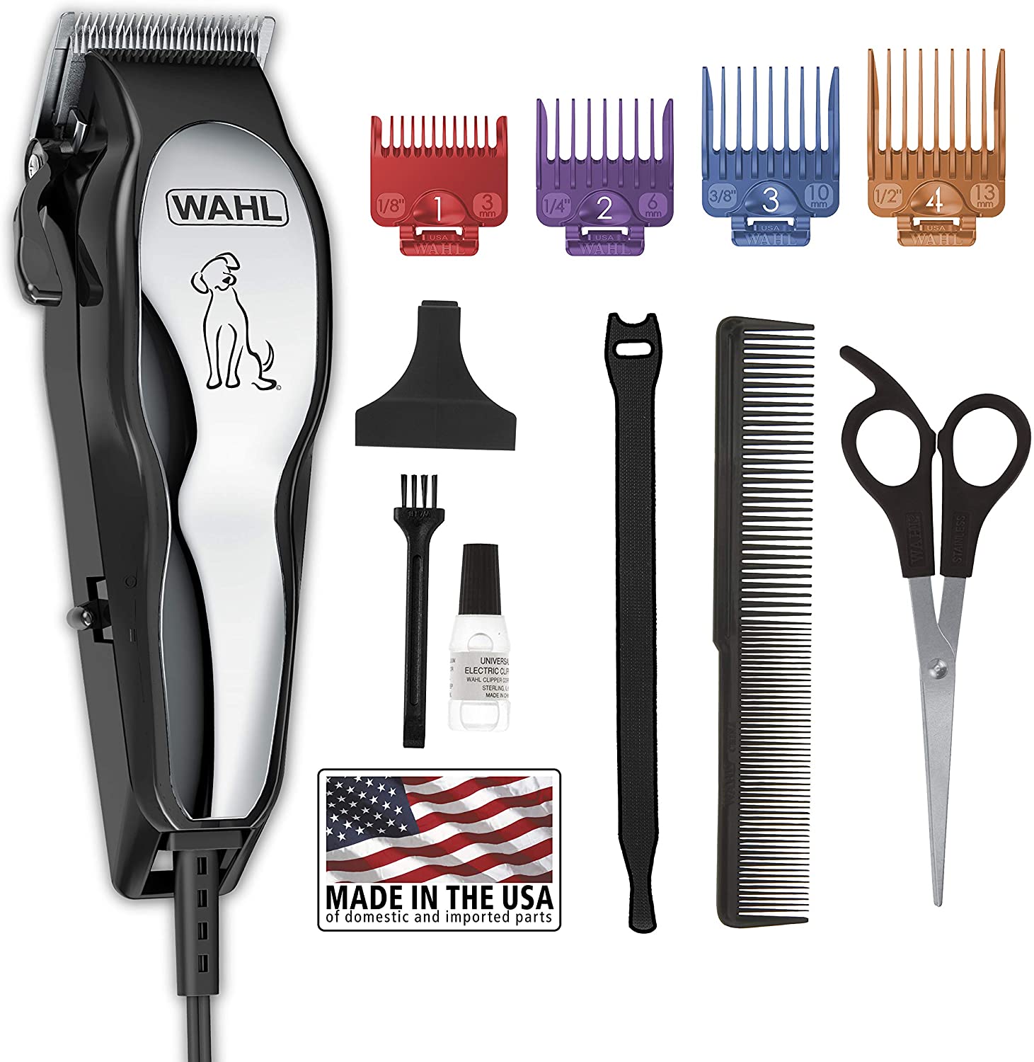 WAHL Pet-Pro Dog Grooming-Clipper Kit, with Superior Fur Feeding Blades
