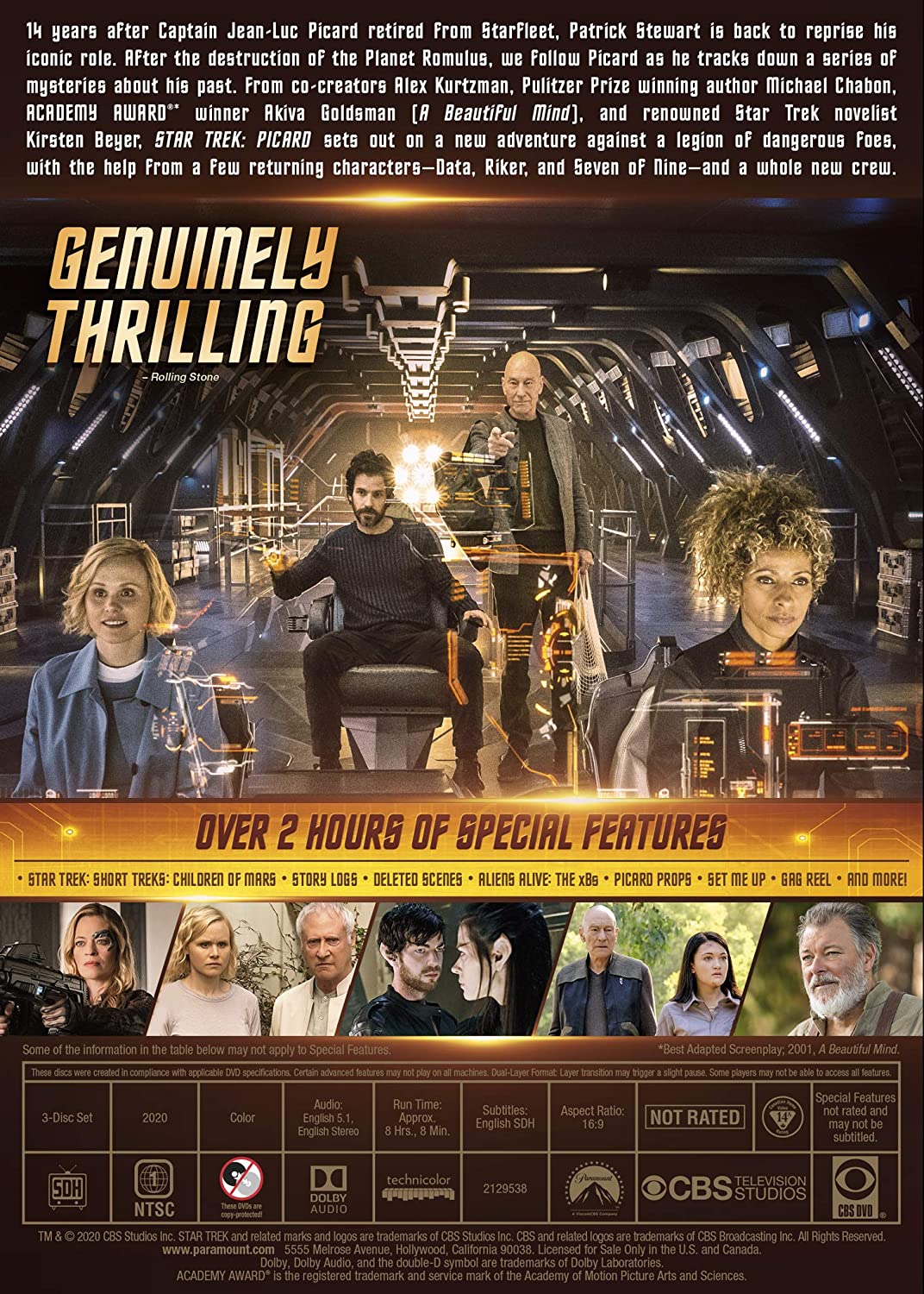 Star Trek: Picard Season One (DVD)- English only