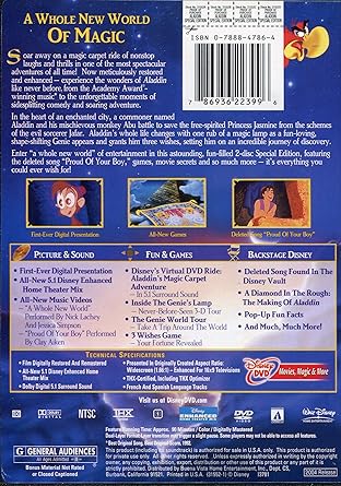 Aladdin (2-Disc Platinum/Special Edition) English Only