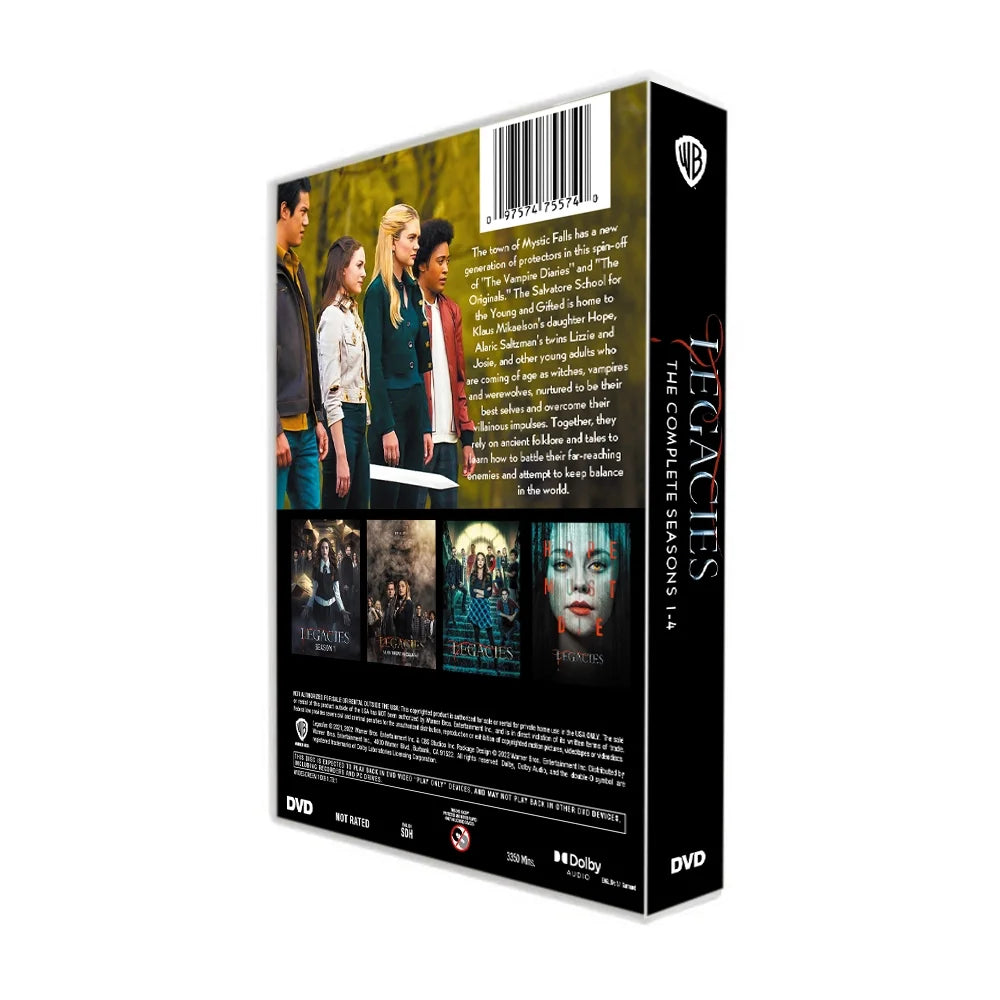 Legacies: The Complete Season 1-4 (DVD)