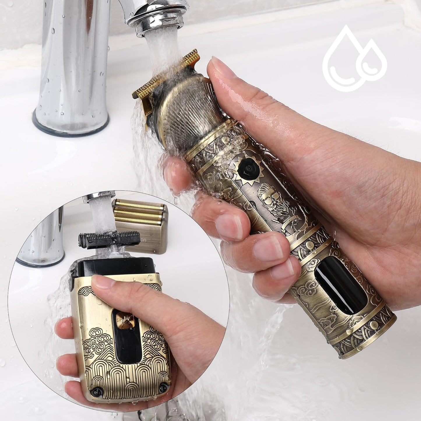 Scttomon T-Blade Hair Trimmers & Electric Shavers for Men