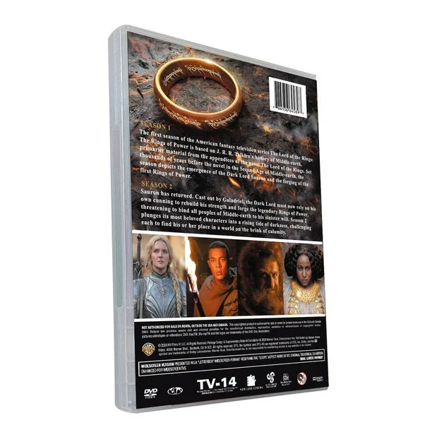 The Lord of the Rings: The Rings of Power Seasons 1-2 (DVD)