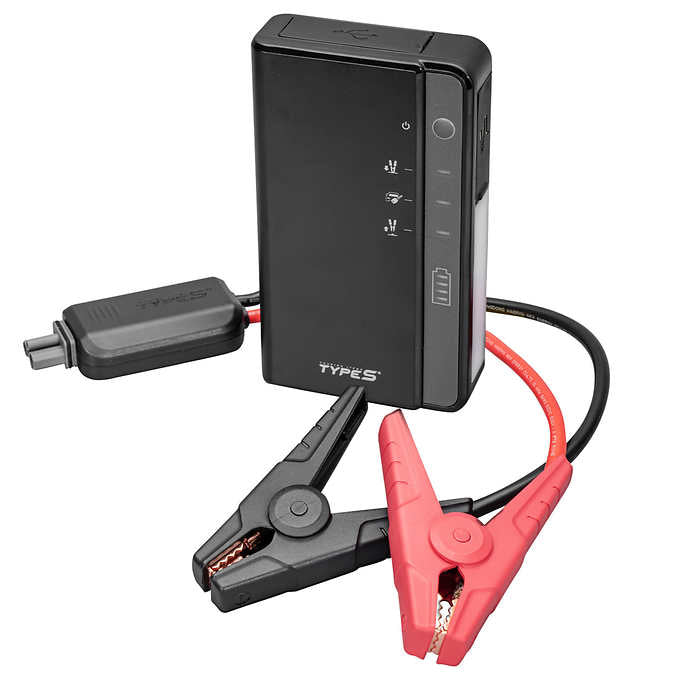 TYPE S Portable Jump Starter & Power Bank with Emergency Multimode Floodlight