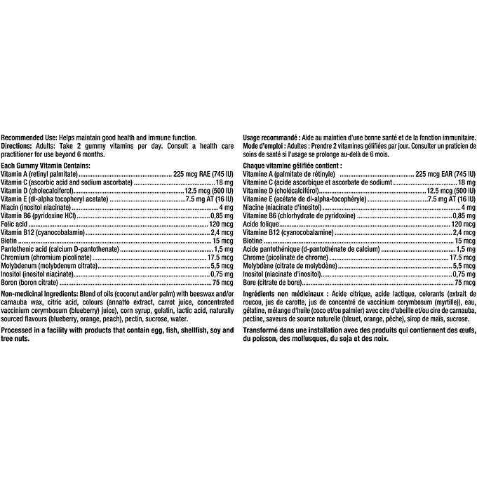 Vitafusion - MultiVites Gummy Vitamins for Adults, 250 Gummies