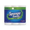 SpongeTowels Ultra Double Roll Paper Towel, 2-Ply, 6-pk