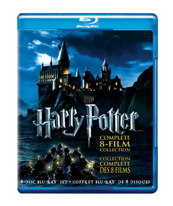 Harry Potter: The Complete 8-Film Collection [Blu-Ray] (Bilingual)