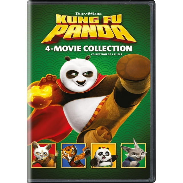 Kung Fu Panda 4-Film Collection [DVD]
