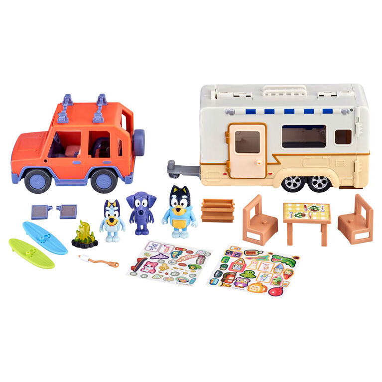 Bluey's Ultimate Caravan Adventures Playset