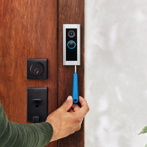 Ring Wi-Fi Video Doorbell Pro 2 - Satin Nickel