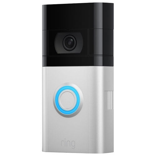 Ring Wi-Fi Video Doorbell 4 - Satin Nickel