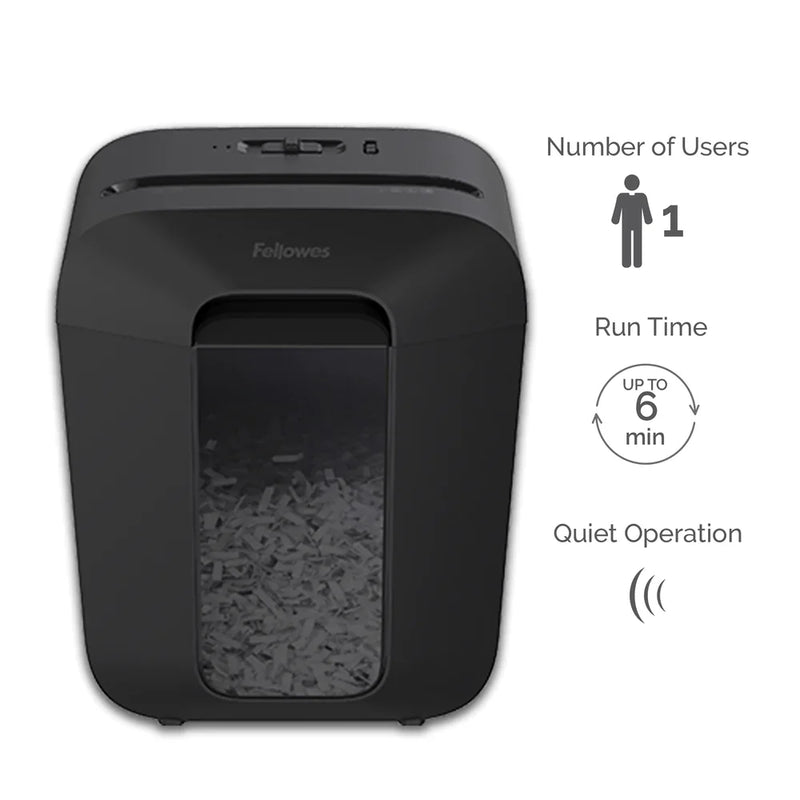 Fellowes Powershred LX45 Cross Cut Shredder