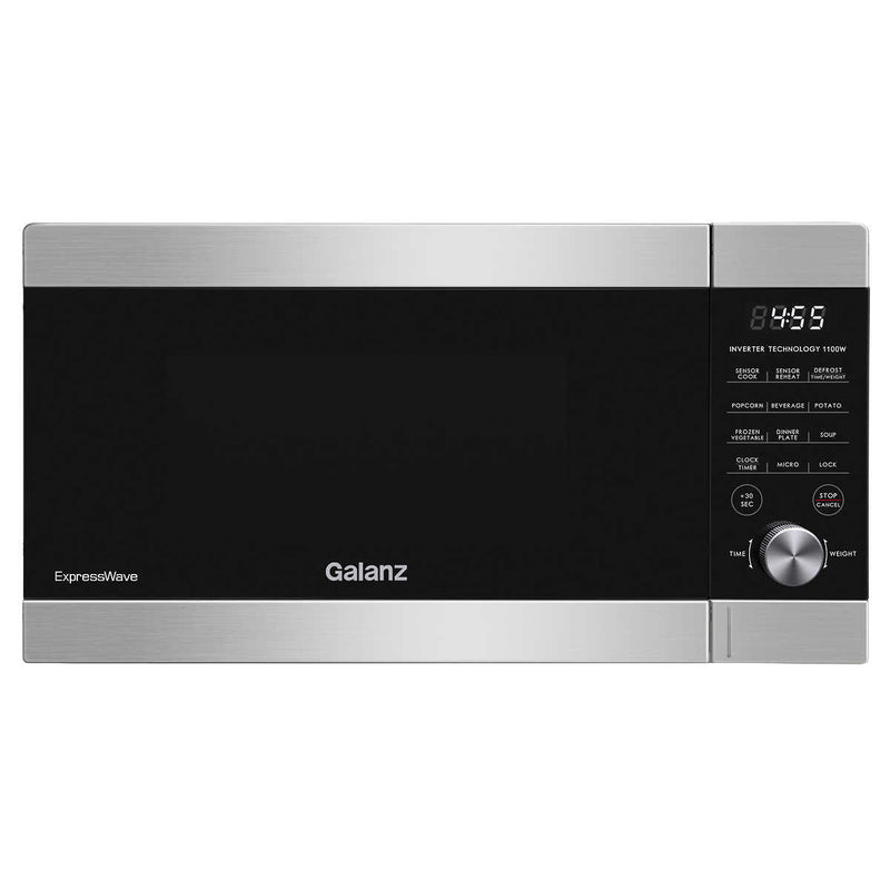 Galanz 1.3 cu.ft. GEWWD13S5SV11 Microwave Oven with Inverter and Sensor