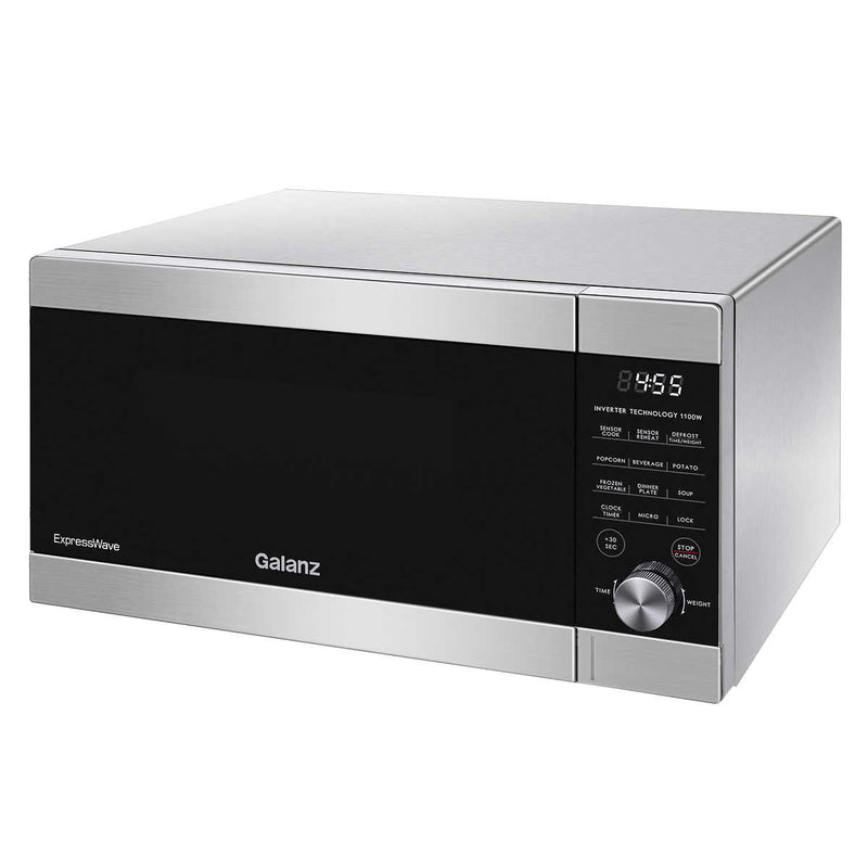 Galanz 1.3 cu.ft. GEWWD13S5SV11 Microwave Oven with Inverter and Sensor