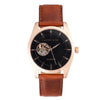 Alfred Sung Automatic Black Dial Men’s Watch