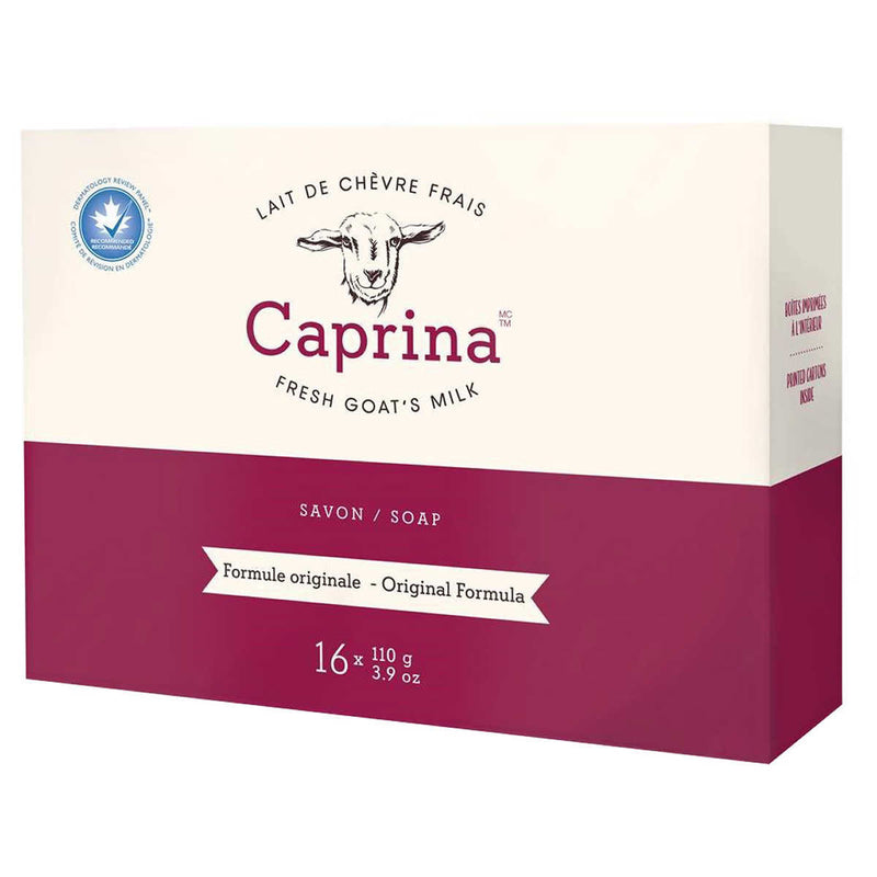 Caprina Fresh Goats Milk Soap, 16 x 110 g