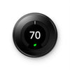 Google Nest Learning Thermostat - Black