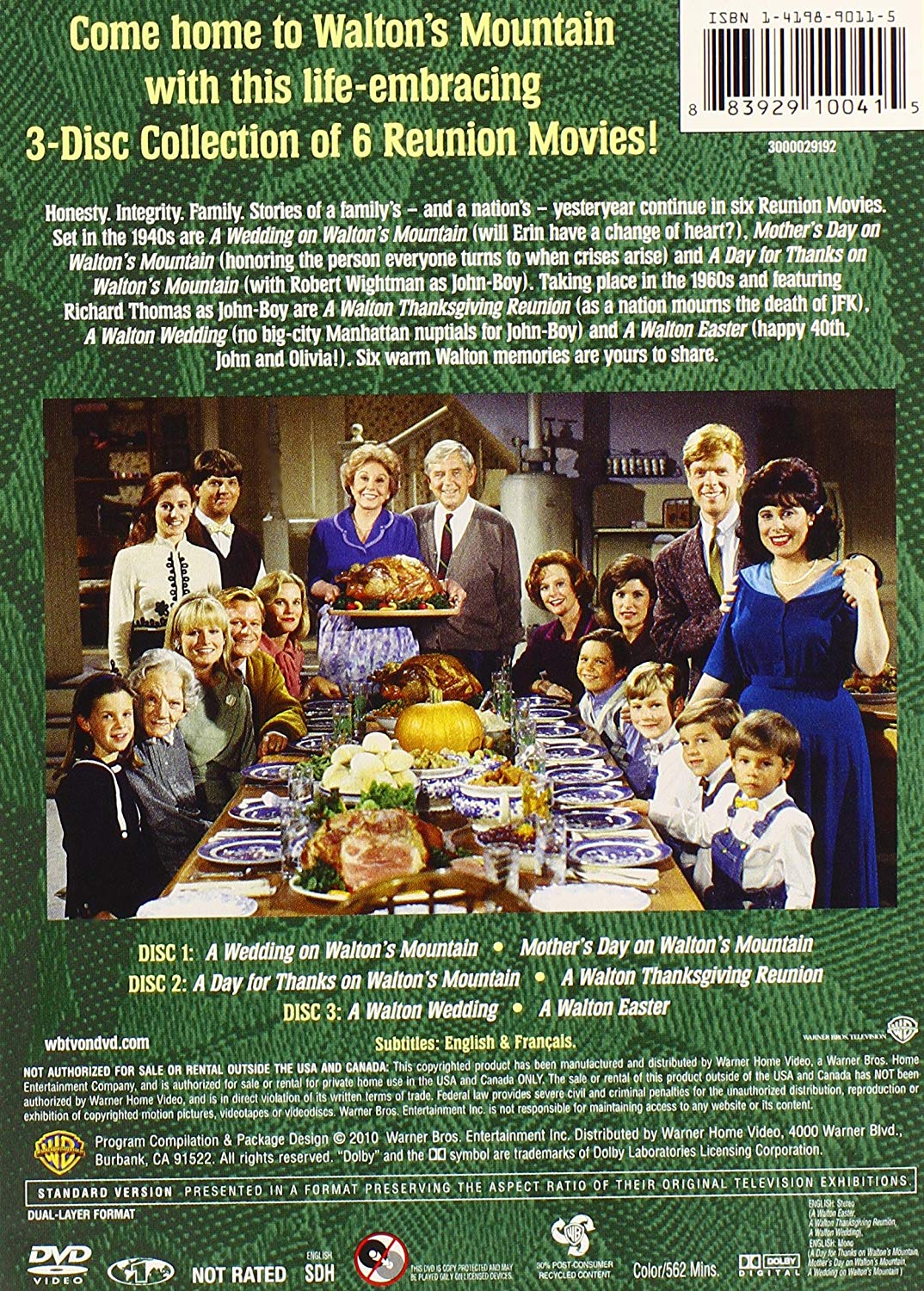 The Waltons: Seasons 1-9 DVD (ENGLISH ONLY)