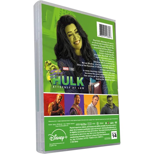 She-Hulk Attorney at Law DVD