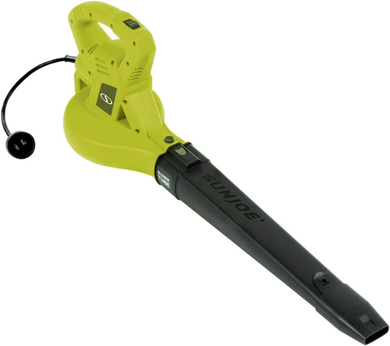 Sun Joe SBJ601E 10 Amp 215 Max MPH All-Purpose 2-Speed Electric Blower, Green