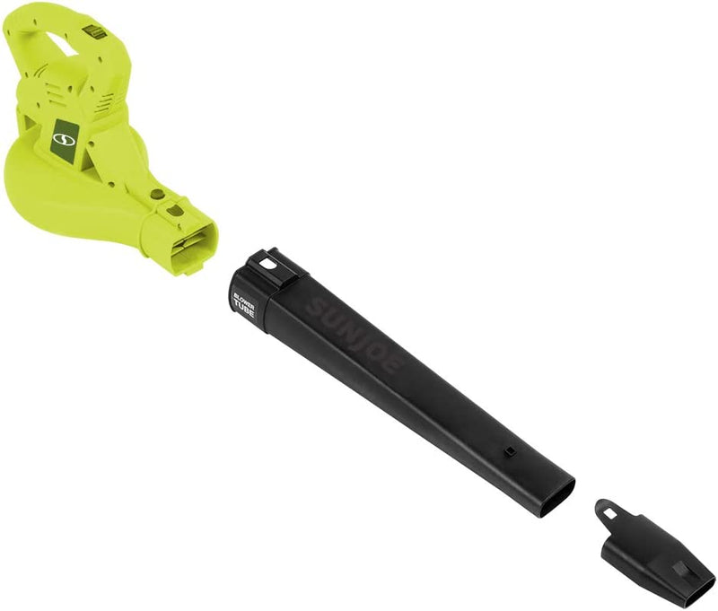 Sun Joe SBJ601E 10 Amp 215 Max MPH All-Purpose 2-Speed Electric Blower, Green