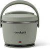 Crockpot 20-oz Lunch Crock Food Warmer Heated Lunch Box – Moonshine Green