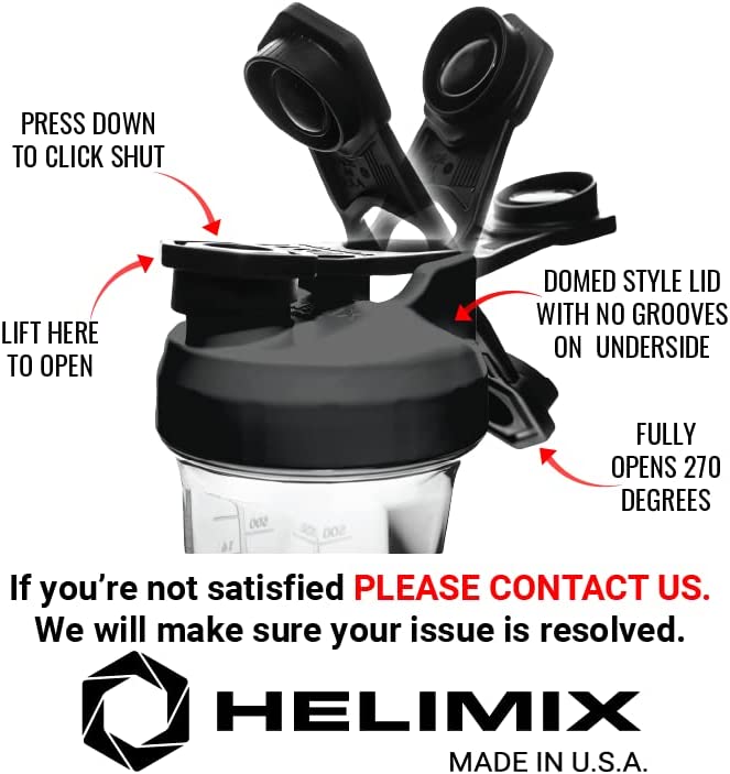 Helimix 2.0 Vortex Blender Shaker Bottle 28oz