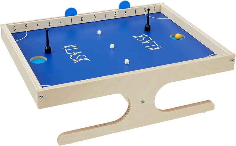 KLASK: The Magnetic Award-Winning Party Board Game of Skill - for Kids and Adults of All Ages That's Half Foosball, Half Air Hockey