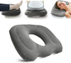 Nevife Inflatable Donut Pillow,Adjustable Butt Cushion Seat for Long Sitting ,to Helps Relieve Pressure from Hemorrhoid Treatment,Tailbone Pain,Coccyx Pain，Sciatica,Postpartum…