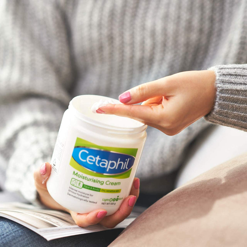 Cetaphil Moisturizing Cream with Sweet Almond Oil and Glycerin 567g