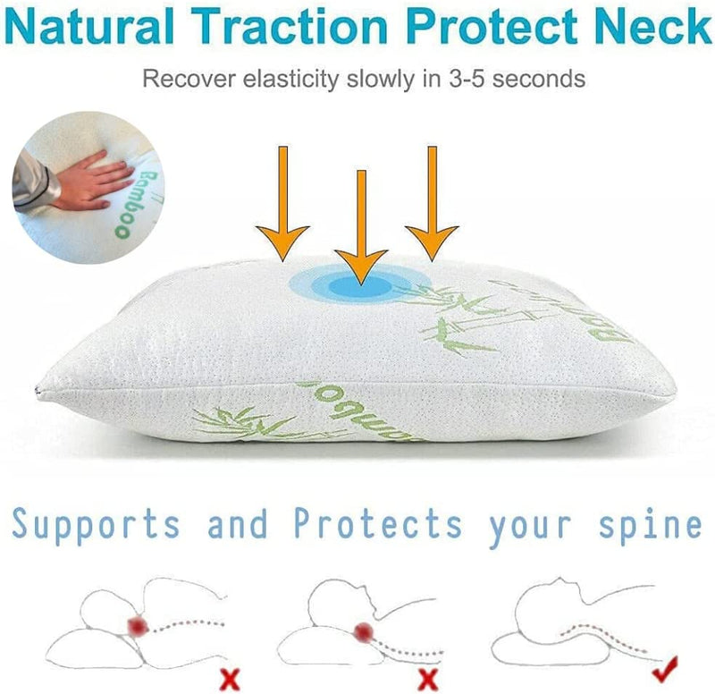 Bamboo Memory Foam Pillow