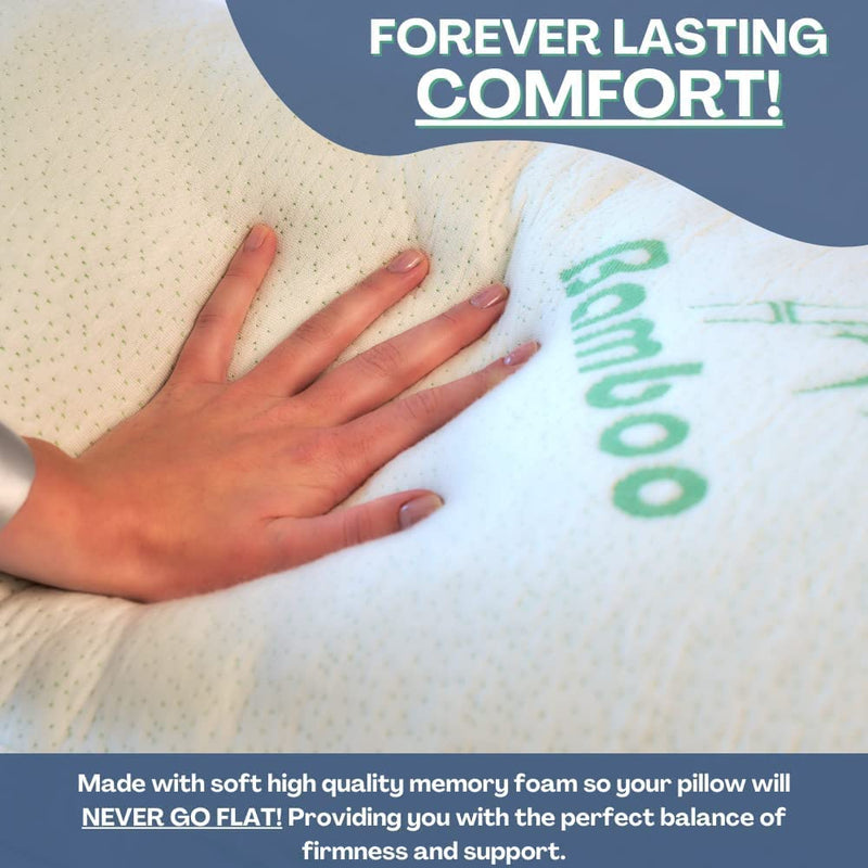 Bamboo Memory Foam Pillow