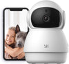 YI Pan-Tilt Security Camera, 360 Degree 2.4G Smart Indoor Pet Dog Cat Cam with Night Vision, 2-Way Audio, Motion Detection, Phone APP, Compatible with Alexa and Google Assistant