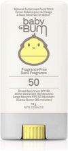 Sun Bum Baby Bum Spf 50 Sunscreen Face Stick