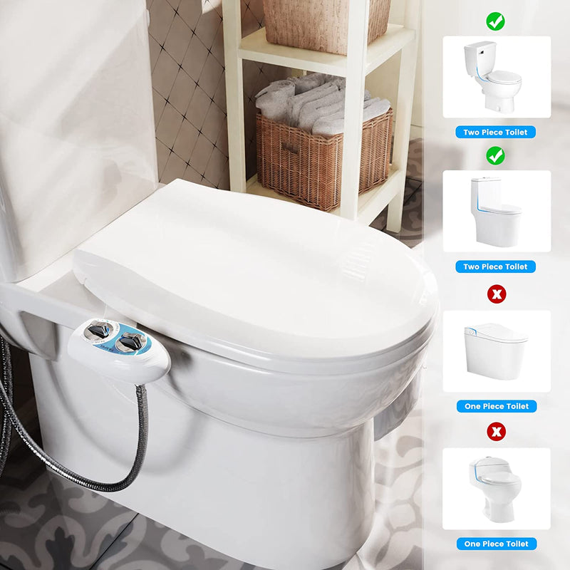 YASFEL Modern Self Cleaning Bidet Attachment for Toilet