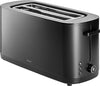 Zwilling Enfinigy Cool Touch 2 Long Slot Toaster, 4 Slices with Extra Wide 1.5" Slots for Bagels, 7 Toast Settings, Even Toasting, Reheat, Cancel, Defrost, Black