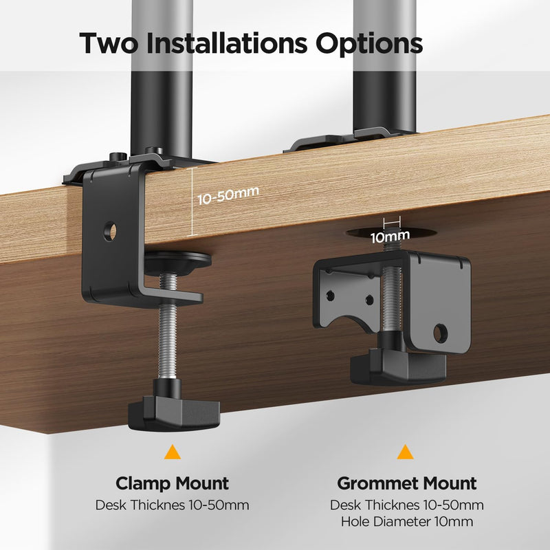 DUOARM FlexiMount Dual Monitor Stand