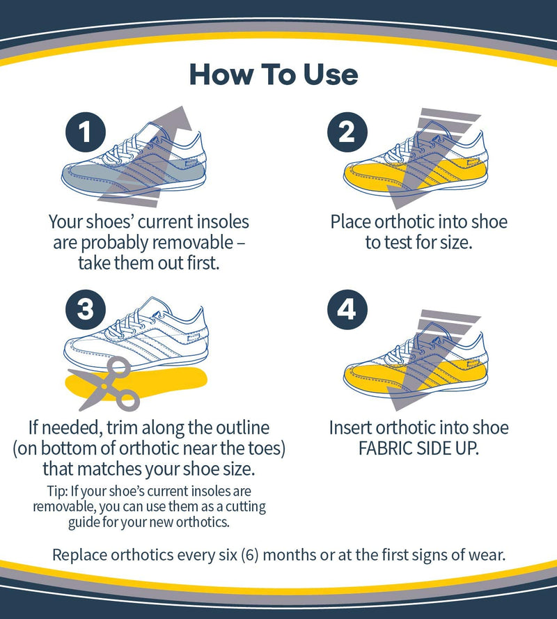 Dr. Scholl’s PLANTAR FASCIITIS Pain Relief Orthotics, Clinically Proven Relief and Prevention of Plantar Fasciitis Pain (for Women's 6-10)