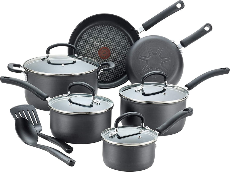 T-fal Ultimate Hard Anodized Nonstick Cookware Set 12 Piece