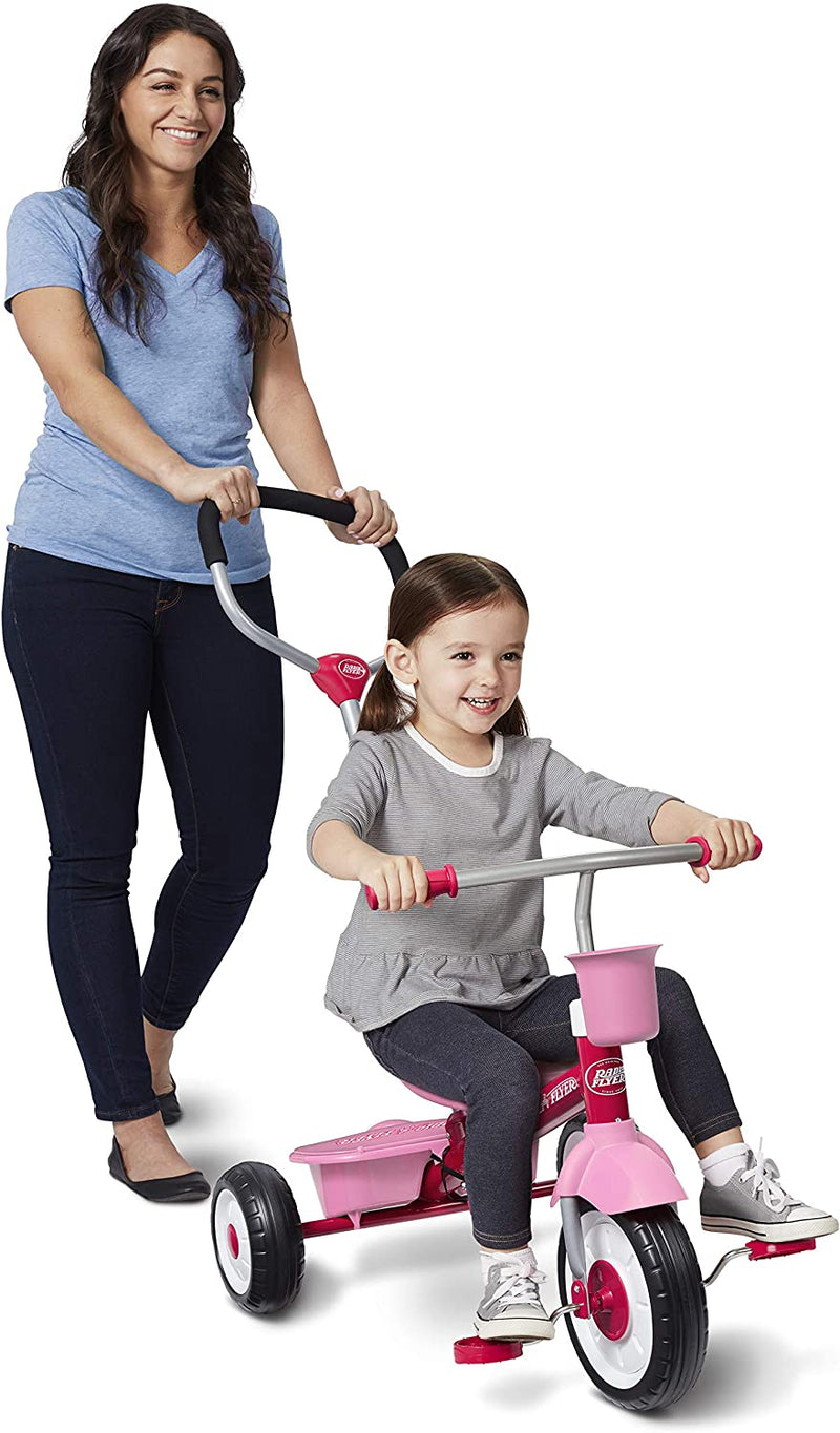 Radio Flyer 4-in-1 Stroll 'N Trike Pink