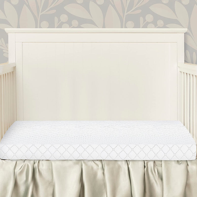 Dream On Me 3-Inch Extra Firm Portable Crib Mattress, White