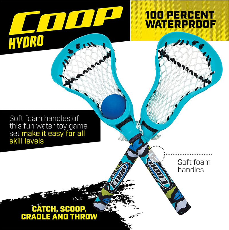 COOP Hydro Lacrosse, Blue, Outdoor Games for Adults & Kids