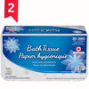 Bath Tissues 2 Ply, Toilet Paper 2 Ply - 60 Pack