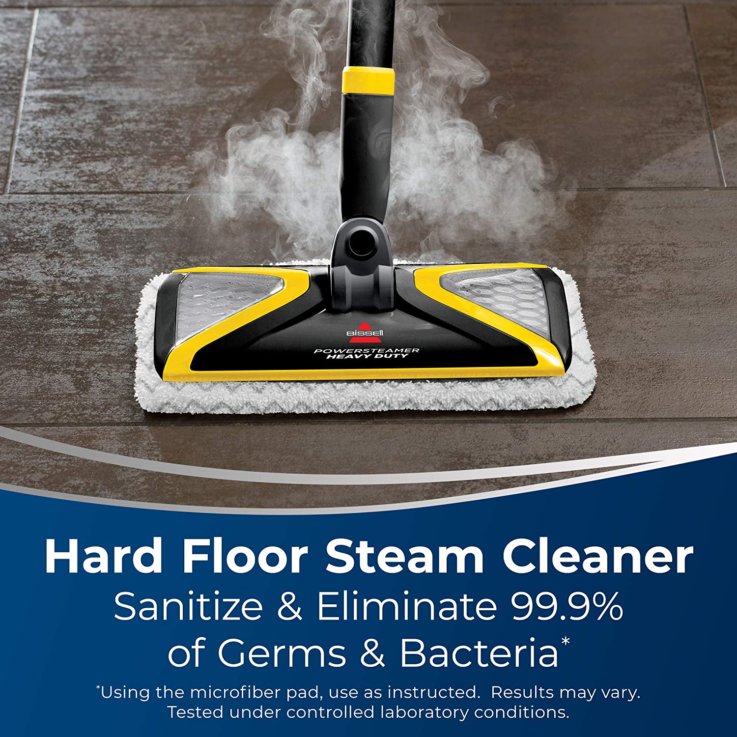 BISSELL Power Steamer Heavy Duty 3-in-1 Steam Mop and Handheld Steamer