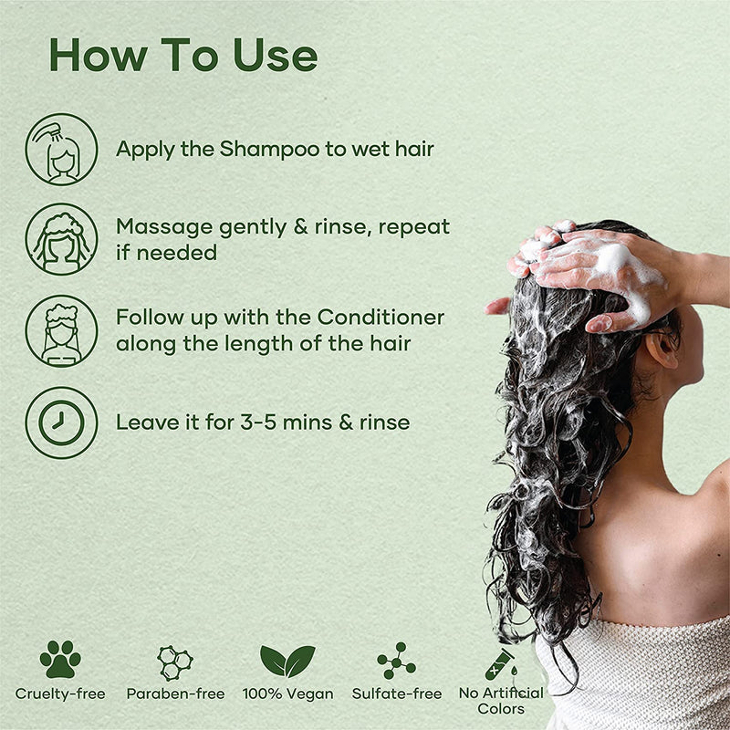 Botanic Hearth Tea Tree Shampoo and Conditioner Set - with 100% Pure Tea Tree Oil for Itchy and Dry Scalp Sulfate Free Paraben Free - for Men and Women - 2 bottles 16 fl oz each