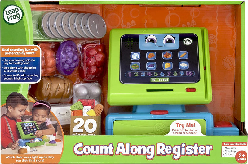 LeapFrog Count Along Cash Register, Green