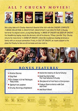 Chucky: Complete 7-Movie Collection (DVD) - English Only